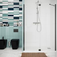 Товар: Душевая дверь Creto Tenta 140 123-WTW-140-C-B-8 (260092) профиль Черный матовый стекло прозрачное - фото 3 Душевая дверь Creto Tenta 140 123-WTW-140-C-B-8 (260092) профиль Черный матовый стекло прозрачное — фото 3, Душевые двери в нишу