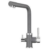 Смеситель для кухни Point PN3103GR графит — фото 1, Смесители для кухни