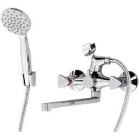 Смеситель для ванны Aringa Арно AR02025CH универсальный Хром — фото 1, Смеситель для ванны