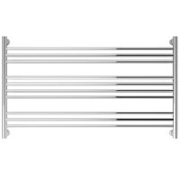 Водяной полотенцесушитель Сунержа Богема 600х1100 L Хром — фото 1, Водяные полотенцесушители