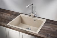 Granula-6001, ПИРИТ, кухонная мойка, кварц — фото 2, Кухонные мойки