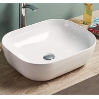 Товар: Раковина-чаша CeramaLux 50 78104 Белая - фото 2 Раковина-чаша CeramaLux 50 78104 Белая — фото 2, Раковины накладные