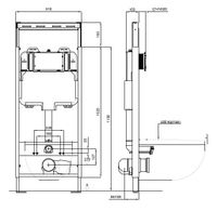 Товар: Инсталляция для подвесного унитаза Aquatek Easy Fix 51 INS-0000009, 1130*510*100 мм - фото 2 Инсталляция для подвесного унитаза Aquatek Easy Fix 51 INS-0000009, 1130*510*100 мм — фото 2, Комплекты унитаз + инсталляция