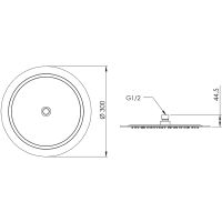 Верхний душ Remer Нержавеющая сталь арт-SS357UFM30X — фото 2, Верхние души