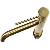 Товар: Смеситель для раковины Raiber Graceful RPG-002 Золото матовое - фото 2 Смеситель для раковины Raiber Graceful RPG-002 Золото матовое — фото 2, Смесители для раковины