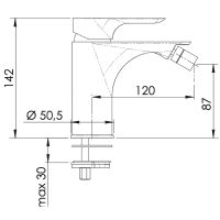 Товар: Смеситель для биде Remer Infinity I22BG Золото брашированное - фото 2 Смеситель для биде Remer Infinity I22BG Золото брашированное — фото 2, Смесители для биде
