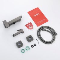 Гигиенический душ со смесителем Raglo R01.51.09 Графит матовый — фото 3, Гигиенические души