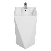 Товар: Раковина Laguraty 47 2050W Белая - фото 5 Раковина Laguraty 47 2050W Белая — фото 5, Раковины напольные