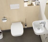 Товар: Унитаз Roca Debba 346997000 подвесной без сиденья - фото 4 Унитаз Roca Debba 346997000 подвесной без сиденья — фото 4, Подвесные унитазы