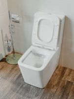 Унитаз компакт Creto Logan L2 без бачка и с сиденьем Микролифт арт-1002-004-WF — фото 4, Напольные унитазы