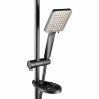 Душевой гарнитур Swedbe Hermes 5112B Черный матовый — фото 7, Душевые гарнитуры