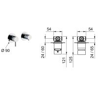 Товар: Смеситель для душа Remer X-Style X96D3BO Белый матовый - фото 2 Смеситель для душа Remer X-Style X96D3BO Белый матовый — фото 2, Смеситель для душа