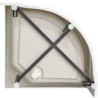 Акриловый поддон для душа Radomir 80x80x31 Белый арт-1-11-0-0-0-179 — фото 4, Акриловые душевые поддоны