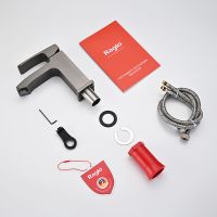 Товар: Смеситель для раковины Raglo R01.10.09 Графит матовый - фото 11 Смеситель для раковины Raglo R01.10.09 Графит матовый — фото 11, Смесители для раковины