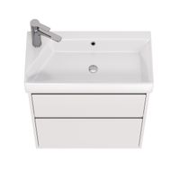 Товар: Тумба SLIM, 65 см, подвесная/напольная, 2 ящика, белый глянец арт-99.0401 - фото 5 Тумба SLIM, 65 см, подвесная/напольная, 2 ящика, белый глянец арт-99.0401 — фото 5, Тумбы под раковину