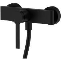 Смеситель для душа AQUAme Asti AQM6413MB Черный матовый — фото 4, Для душа и ванны