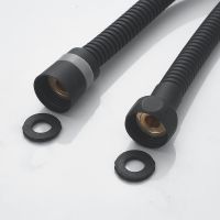 Душевая система Rose R39H R3936H Черная матовая — фото 15, Душевые стойки