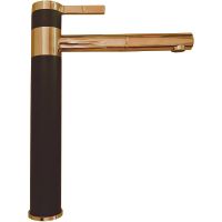 Смеситель для кухни Alveus Zina Monarch Copper 1136510 Черный Медь — фото 1, Смесители для кухни