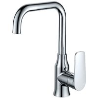 Смеситель для раковины Caprigo Atlantic 51-024-crm Хром — фото 1, Смесители для раковины