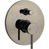 Смеситель для душа Gessi Emporio Via tortona 18779#149 Никель брашированный — фото 1, Смеситель для душа