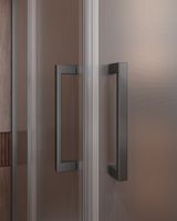 Товар: Душевой уголок CEZARES MOLVENO-A-2-90-P-GM - фото 3 Душевой уголок CEZARES MOLVENO-A-2-90-P-GM — фото 3, Квадратные душевые уголки