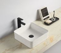 Товар: Раковина-чаша CeramaLux 38 Белая арт-W1531А - фото 2 Раковина-чаша CeramaLux 38 Белая арт-W1531А — фото 2, Раковины накладные