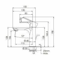 Товар: Смеситель для раковины Remer Energy EY12BO Белый матовый - фото 2 Смеситель для раковины Remer Energy EY12BO Белый матовый — фото 2, Смесители для раковины