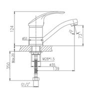 Товар: Смеситель для раковины Haiba HB4521-2 Хром - фото 2 Смеситель для раковины Haiba HB4521-2 Хром — фото 2, Смесители для раковины