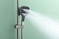 Душевая система Raglo R51.24.09 Графит матовый — фото 17, Душевые стойки