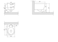 Товар: Унитаз подвесной AQ0700-00 Aquatek Поларис 518х365х375мм, тонкое сиденье с механизмом плавного закры - фото 2 Унитаз подвесной AQ0700-00 Aquatek Поларис 518х365х375мм, тонкое сиденье с механизмом плавного закры — фото 2, Унитазы