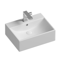 Раковина Ceramicanova Element 50 CN6040 Белая — фото 2, Раковины