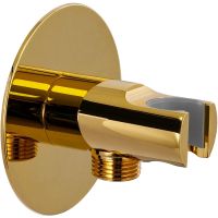 Шланговое подключение Remer 337XDO Золото глянцевое — фото 1, Шланговые подключения