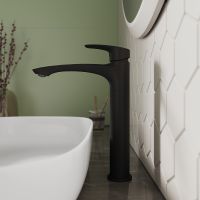 Товар: Смеситель для раковины Milardo Rora RORBL01M01 Черный матовый - фото 8 Смеситель для раковины Milardo Rora RORBL01M01 Черный матовый — фото 8, Смесители для раковины