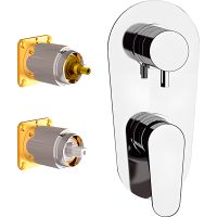 Смеситель для душа Remer Class Line L92KB Хром — фото 1, Смеситель для душа