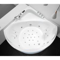 Акриловая ванна Gemy G9247 K 165х165 с гидромассажем арт-G9247K — фото 3, Акриловые ванны