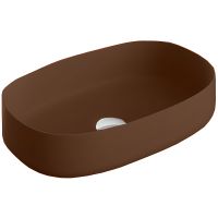 Раковина-чаша Artceram Cognac 55 COL003 39 00 Cocoa — фото 1, Раковины накладные