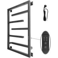 Электрический полотенцесушитель Altasan ЛабиринтПроф 80х50 ЛабиринтПроф5кр8050ЧМ Черный муар — фото 1, Электрические полотенцесушители