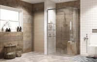 Товар: Душевой уголок Ambassador Queen 120х80 11011103L профиль Хром стекло прозрачное - фото 8 Душевой уголок Ambassador Queen 120х80 11011103L профиль Хром стекло прозрачное — фото 8, Душевые уголки