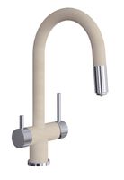 Florentina Смеситель "МАЭСТРО", цвет бежевый (MAESTRO Beige ) — фото 1, Смесители для кухни