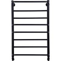 Водяной полотенцесушитель Comfysan Puro W-8 80x50 013028 Черный матовый — фото 3, Водяные полотенцесушители