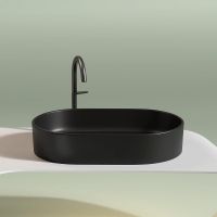 Товар: Раковина-чаша Ceramicanova Element 61 CN6048MB Черная матовая - фото 2 Раковина-чаша Ceramicanova Element 61 CN6048MB Черная матовая — фото 2, Раковины