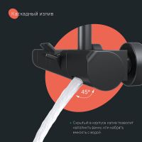 Товар: Душевая система Iddis SpaHome SPHBLTKi06 с термостатом Черная матовая - фото 11 Душевая система Iddis SpaHome SPHBLTKi06 с термостатом Черная матовая — фото 11, Душевые стойки