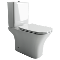 Напольный  унитаз с бачком Alfa Rimless — фото 1, Напольные унитазы