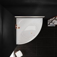 Акриловая ванна Vayer Boomerang 150x150 Гл000010631 без гидромассажа — фото 5, Акриловые ванны