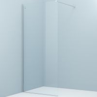 Душевая перегородка Iddis Slide 90 SLI8CS9i23 профиль Хром стекло прозрачное — фото 1, Душевые перегородки