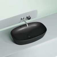 Раковина-чаша Ceramicanova Element 60 CN6049MB Черная матовая — фото 17, Раковины накладные