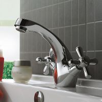 Смеситель для раковины Haiba HB1025 Хром — фото 3, Смесители для раковины