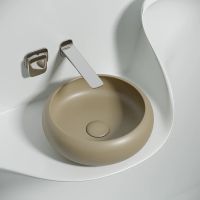 Раковина-чаша Ceramicanova Element 36 CN6050MC Капучино матовая — фото 19, Раковины накладные