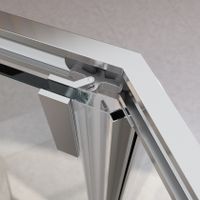 Душевой уголок CEZARES арт-RELAX-304-P-1-100-C-CR — фото 2, Душевые уголки трапеция