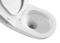 Товар: Унитаз CeramaLux TR2196 подвесной Белый глянцевый с сиденьем Микролифт - фото 4 Унитаз CeramaLux TR2196 подвесной Белый глянцевый с сиденьем Микролифт — фото 4, Подвесные унитазы